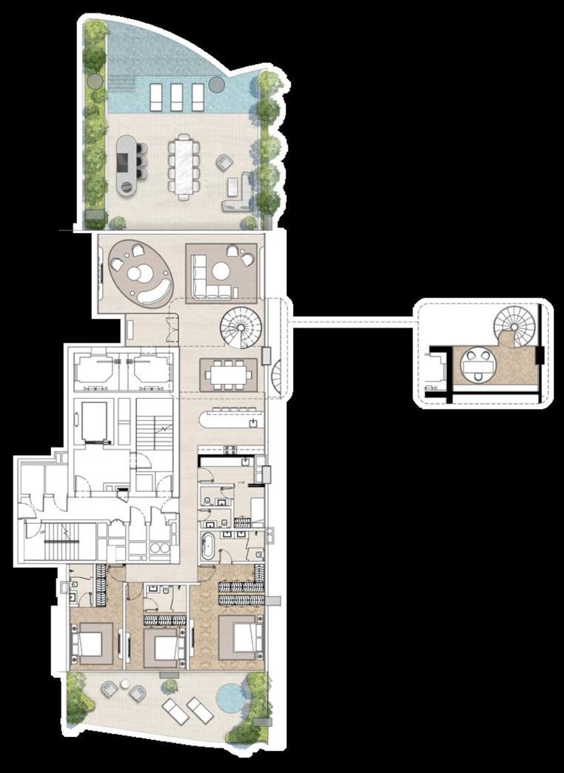 3BR Penthouse - 3BR Penthouse