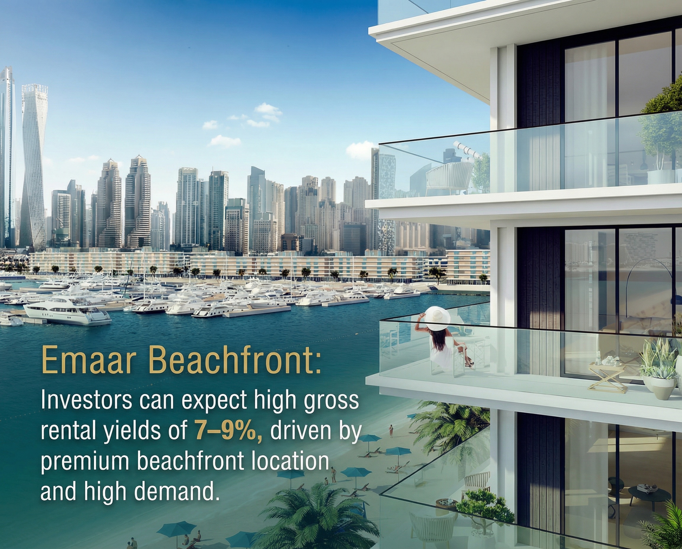 Emaar Beachfront Rental Yield