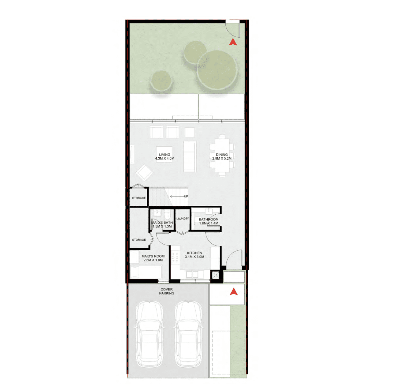 3 Bedroom Townhouse - 3 Bedroom Townhouse